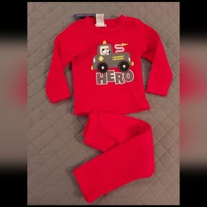 Red Hero Kids Matching Set